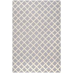 CAMBRIDGE, SILVER / IVORY, 6' X 9', Area Rug, CAM135D-6