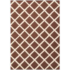 CAMBRIDGE, DARK BROWN / IVORY, 3' X 5', Area Rug, CAM135H-3