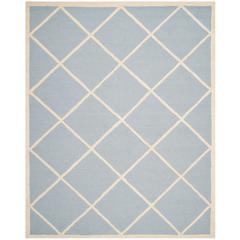 CAMBRIDGE, LIGHT BLUE / IVORY, 8' X 10', Area Rug, CAM136A-8