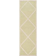 CAMBRIDGE, LIGHT GREEN / IVORY, 2'-6" X 8', Area Rug, CAM136B-28