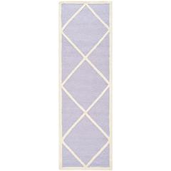 CAMBRIDGE, LAVANDER / IVORY, 2'-6" X 8', Area Rug, CAM136C-28
