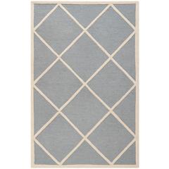 CAMBRIDGE, SILVER / IVORY, 5' X 8', Area Rug, CAM136D-5