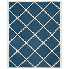 CAMBRIDGE, NAVY / IVORY, 8' X 10', Area Rug, CAM136G-8