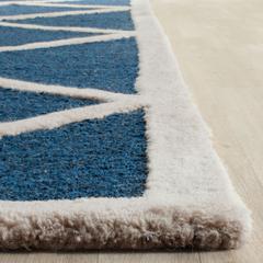 CAMBRIDGE, NAVY / IVORY, 9' X 12', Area Rug, CAM136G-9