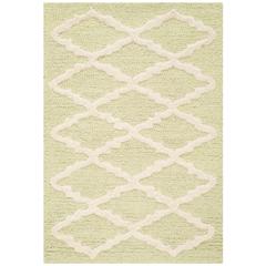 CAMBRIDGE, LIGHT GREEN / IVORY, 2' X 3', Area Rug, CAM137B-2