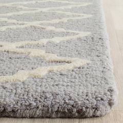 CAMBRIDGE, SILVER / IVORY, 4' X 6', Area Rug, CAM137D-4