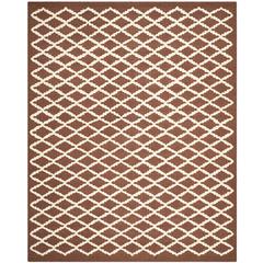 CAMBRIDGE, DARK BROWN / IVORY, 8' X 10', Area Rug, CAM137H-8