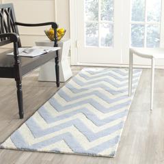 CAMBRIDGE, LIGHT BLUE / IVORY, 2' X 3', Area Rug, CAM139A-2