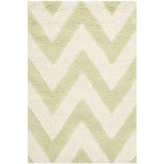 CAMBRIDGE, LIGHT GREEN / IVORY, 2'-6" X 4', Area Rug, CAM139B-24