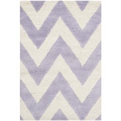 CAMBRIDGE, LAVANDER / IVORY, 2'-6" X 4', Area Rug, CAM139C-24