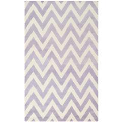 CAMBRIDGE, LAVANDER / IVORY, 5' X 8', Area Rug, CAM139C-5