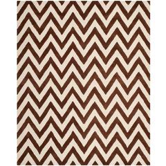 CAMBRIDGE, DARK BROWN / IVORY, 8' X 10', Area Rug, CAM139H-8