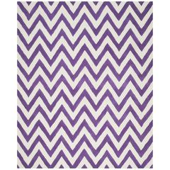 CAMBRIDGE, PURPLE / IVORY, 8' X 10', Area Rug, CAM139K-8