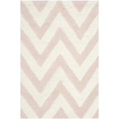 CAMBRIDGE, LIGHT PINK / IVORY, 2'-6" X 4', Area Rug, CAM139M-24