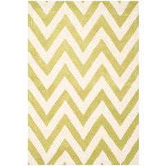 CAMBRIDGE, GREEN / IVORY, 3' X 5', Area Rug, CAM139T-3