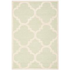 CAMBRIDGE, LIGHT GREEN / IVORY, 3' X 5', Area Rug, CAM140B-3