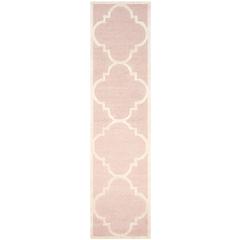 CAMBRIDGE, LIGHT PINK / IVORY, 2'-6" X 10', Area Rug, CAM140M-210
