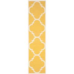 CAMBRIDGE, GOLD / IVORY, 2'-6" X 10', Area Rug, CAM140Q-210