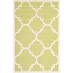 CAMBRIDGE, GREEN / IVORY, 5' X 8', Area Rug, CAM140T-5