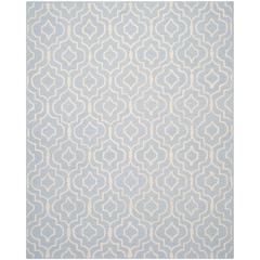 CAMBRIDGE, LIGHT BLUE / IVORY, 8' X 10', Area Rug, CAM141A-8