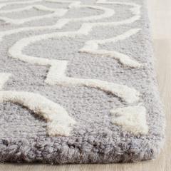 CAMBRIDGE, SILVER / IVORY, 4' X 6', Area Rug, CAM141D-4