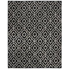 CAMBRIDGE, BLACK / IVORY, 8' X 10', Area Rug, CAM141E-8