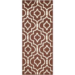 CAMBRIDGE, DARK BROWN / IVORY, 2'-6" X 4', Area Rug, CAM141H-24