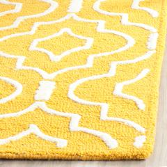 CAMBRIDGE, GOLD / IVORY, 6' X 9', Area Rug, CAM141Q-6