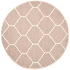 CAMBRIDGE, BEIGE / IVORY, 6' X 6' Round, Area Rug, CAM144J-6R