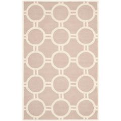 CAMBRIDGE, BEIGE / IVORY, 5' X 8', Area Rug, CAM145J-5