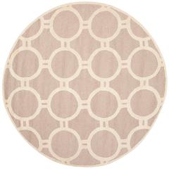 CAMBRIDGE, BEIGE / IVORY, 6' X 6' Round, Area Rug, CAM145J-6R