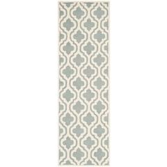 CAMBRIDGE, SPA / IVORY, 2'-6" X 8', Area Rug