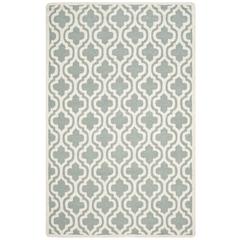 CAMBRIDGE, SPA / IVORY, 5' X 8', Area Rug