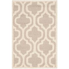 CAMBRIDGE, MOCHA / IVORY, 2' X 3', Area Rug