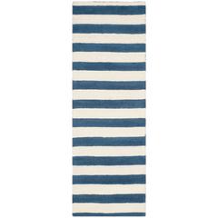 CAMBRIDGE, NAVY / IVORY, 2'-6" X 8', Area Rug, CAM154B-28
