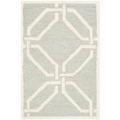 CAMBRIDGE, LIGHT GREY / IVORY, 2' X 3', Area Rug, CAM311L-2