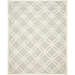 CAMBRIDGE, LIGHT GREY / IVORY, 8' X 10', Area Rug, CAM311L-8