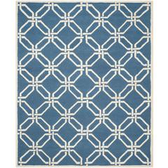 CAMBRIDGE, NAVY / IVORY, 8' X 10', Area Rug, CAM311M-8