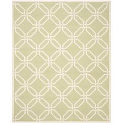 CAMBRIDGE, LIME / IVORY, 8' X 10', Area Rug, CAM311N-8