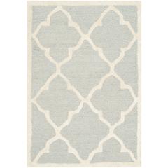 CAMBRIDGE, LIGHT GREY / IVORY, 2' X 3', Area Rug, CAM312L-2