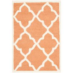 CAMBRIDGE, CORAL / IVORY, 2' X 3', Area Rug, CAM312W-2