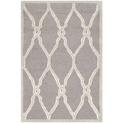 CAMBRIDGE, DARK GREY / IVORY, 2' X 3', Area Rug, CAM352D-2