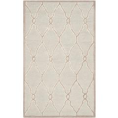 CAMBRIDGE, LIGHT GREY / IVORY, 3' X 5', Area Rug, CAM352L-3