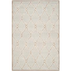 CAMBRIDGE, LIGHT GREY / IVORY, 4' X 6', Area Rug, CAM352L-4