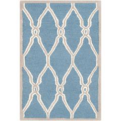 CAMBRIDGE, NAVY / IVORY, 2' X 3', Area Rug, CAM352M-2