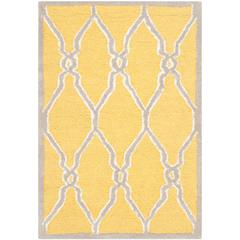 CAMBRIDGE, GOLD / IVORY, 2' X 3', Area Rug, CAM352Q-2