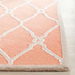 CAMBRIDGE, CORAL / IVORY, 2'-6" X 12', Area Rug
