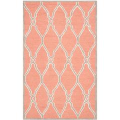 CAMBRIDGE, CORAL / IVORY, 3' X 5', Area Rug, CAM352W-3