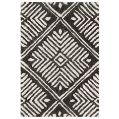 CAMBRIDGE, IVORY / CHARCOAL, 2' X 3', Area Rug