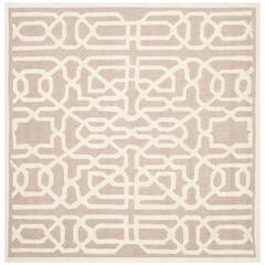 CAMBRIDGE, BEIGE / IVORY, 6' X 6' Square, Area Rug, CAM570J-6SQ